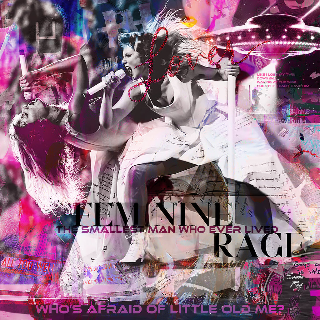 Taylor Swift Feminine Rage – Sasha Ray Art