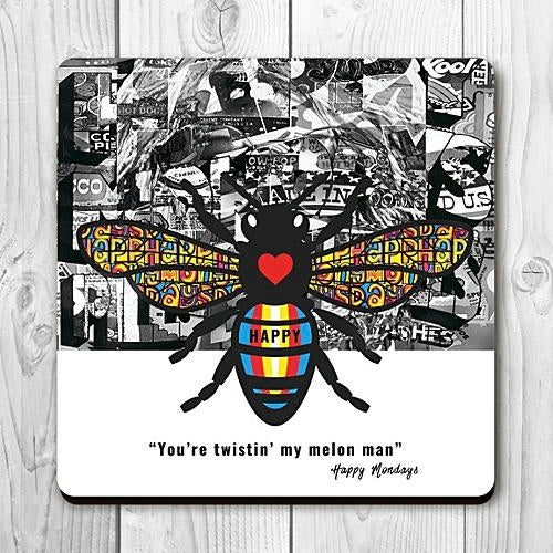 Happy Mondays Coaster