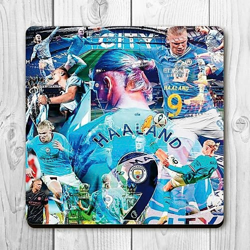 Haaland Manchester City Coaster
