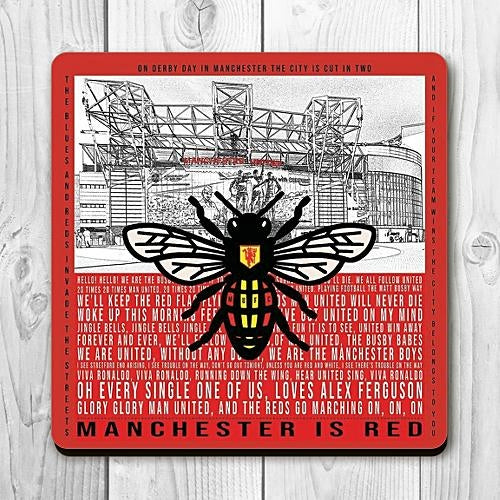 Manchester United Bee Coaster
