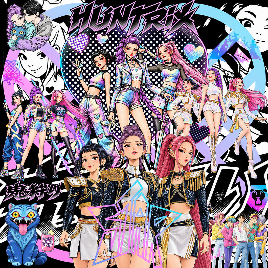 K Pop Demon Hunters Huntrix