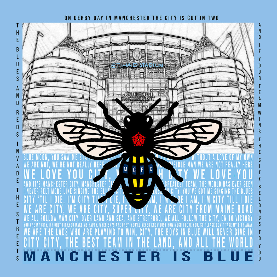 Blue Bee Manchester City