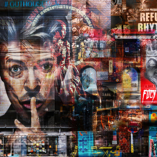 NQ Street David Bowie Print