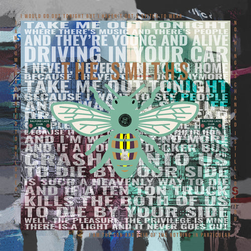 The Smiths Bee Canvas
