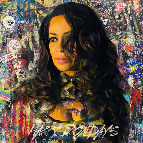Rowetta Happy Mondays Canvas