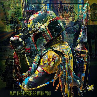 Star Wars Boba Fett Canvas