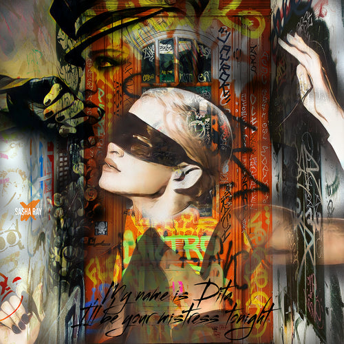 Madonna Erotica Canvas