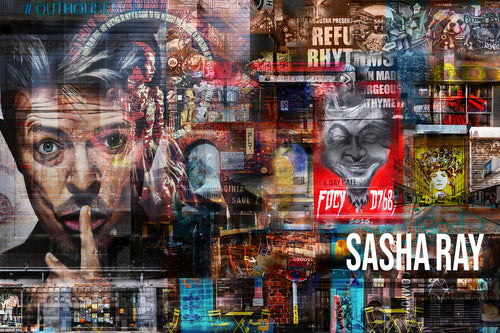 NQ Street David Bowie Print